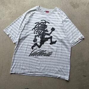 90s Insanely Fire Vallarta Mexico Stussy Inspired Lined Mens Vintage Tee X-L